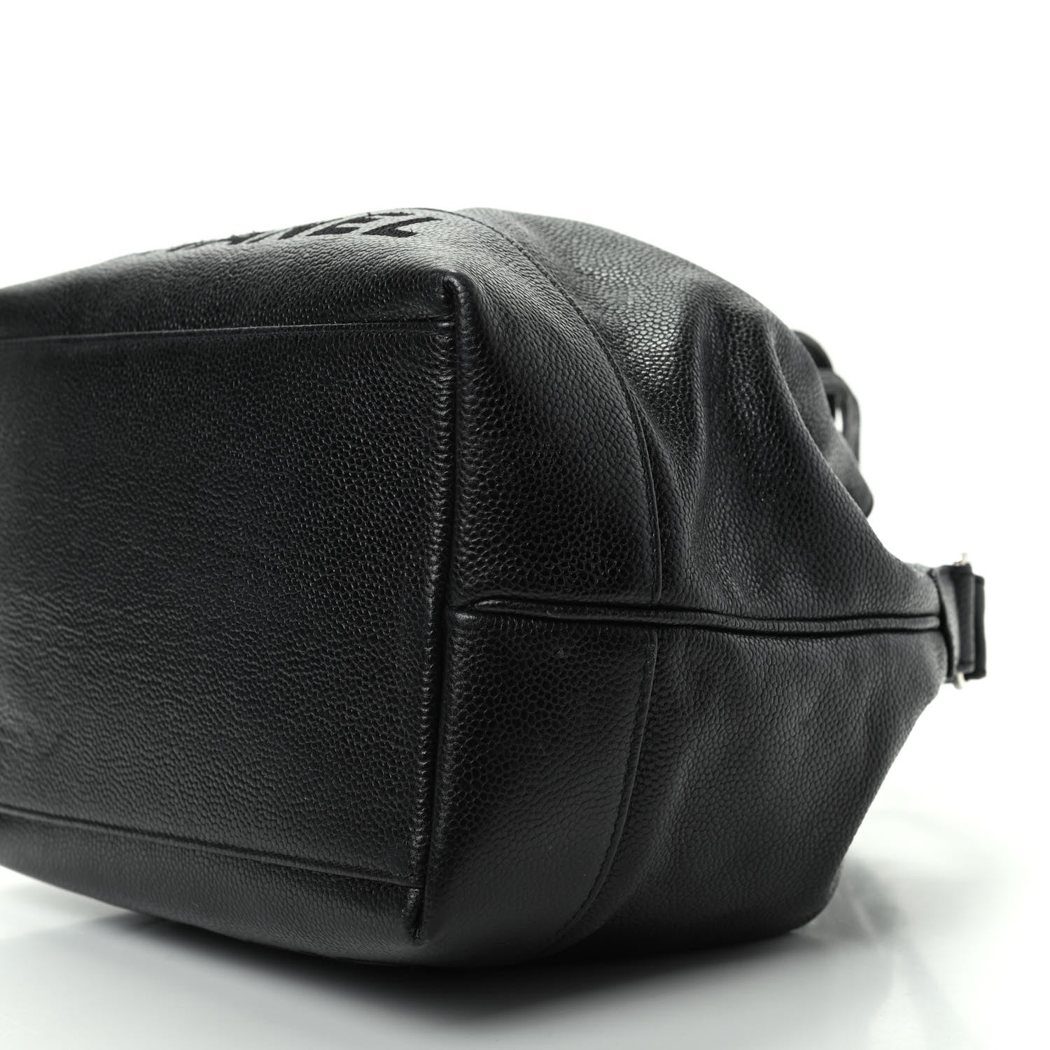Chanel Caviar Drawstring Shoulder Bag Black 7 of 9