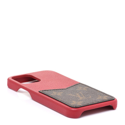 Louis Vuitton Monogram iPhone 12/12 Pro Bumper Scarlet 4 of 6