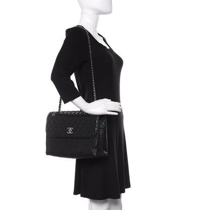 Chanel Calfskin Quilted In The Business Flap Bag Black 2 of 10