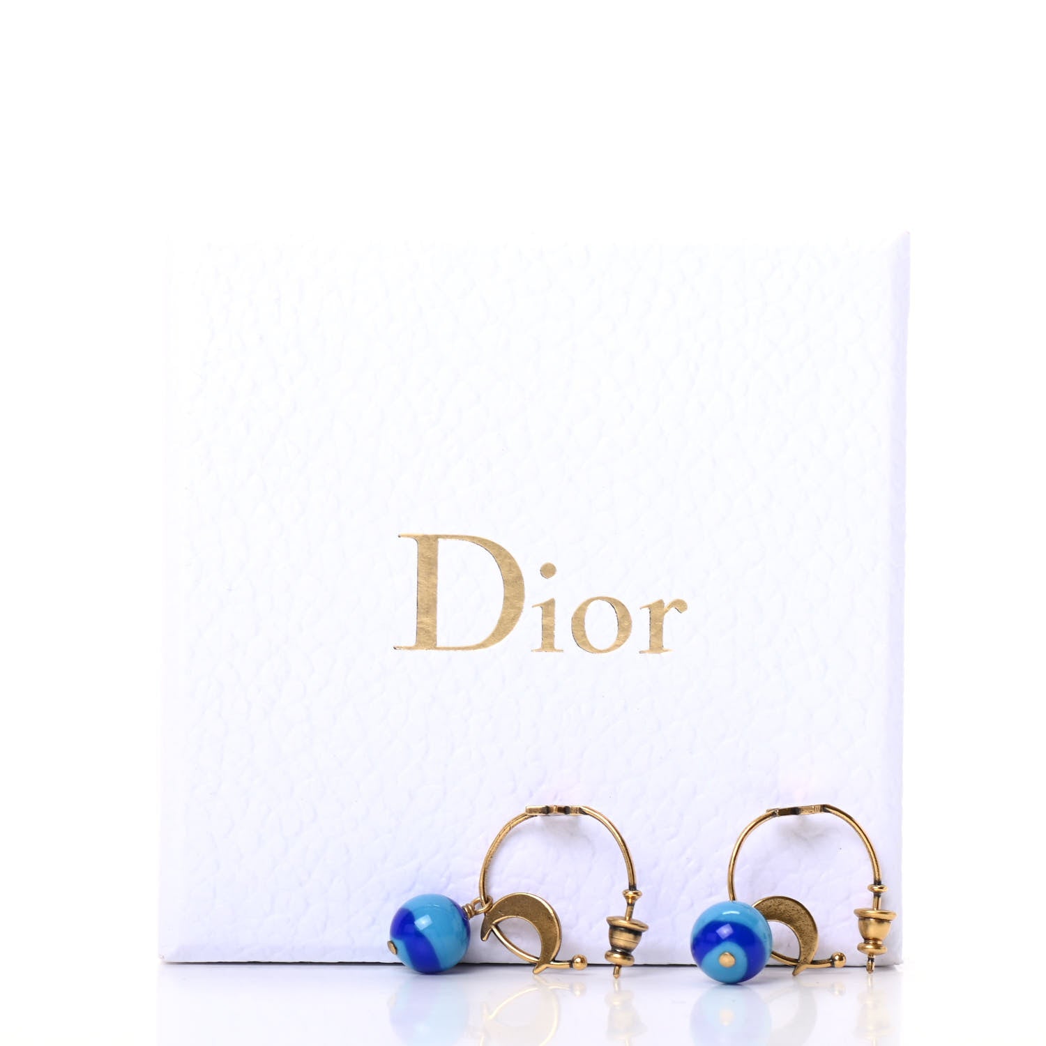 Christian Dior Astre Lunaire Tribales Hoop Earrings 5 of 5