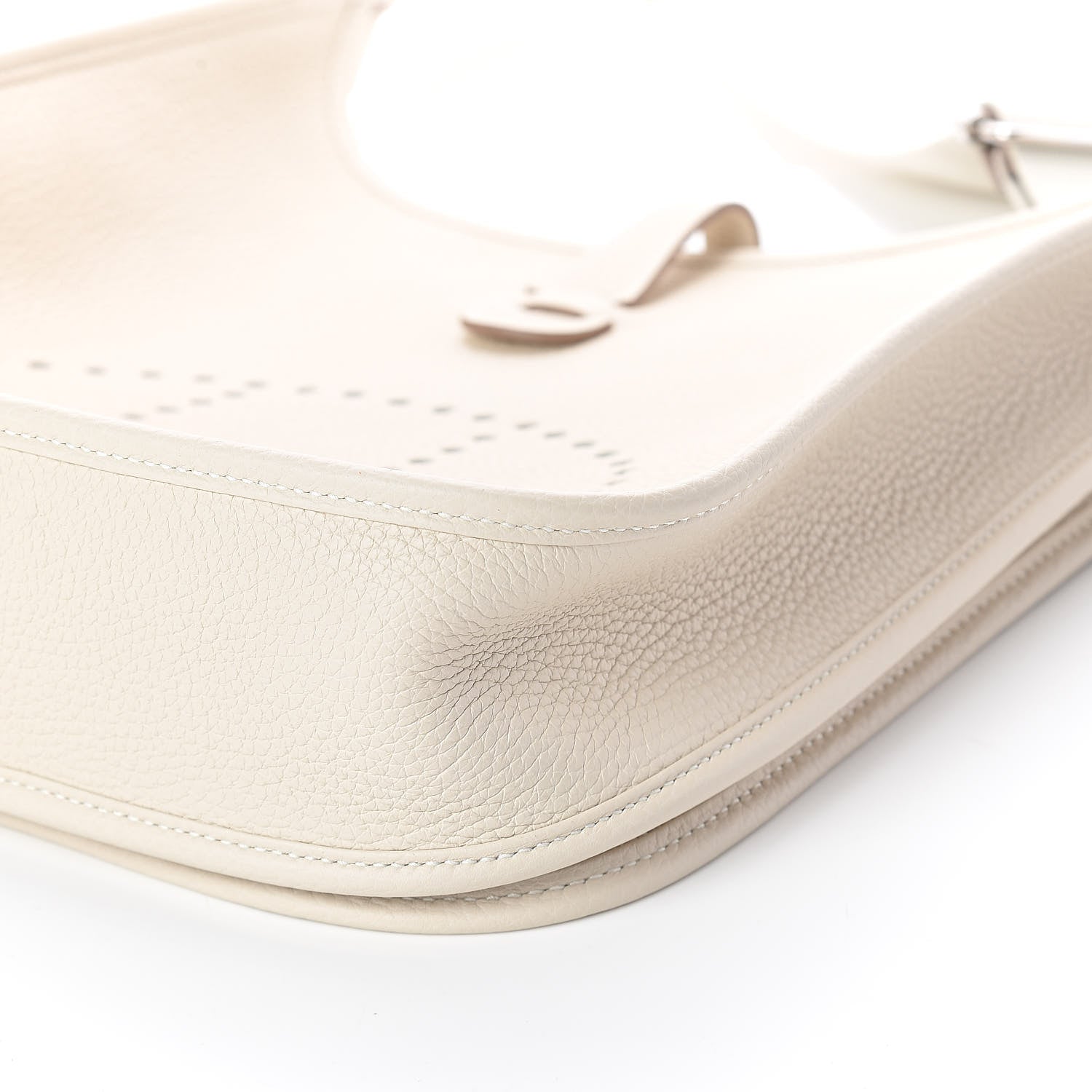 Hermes Taurillon Clemence Evelyne III PM Craie 10 of 10