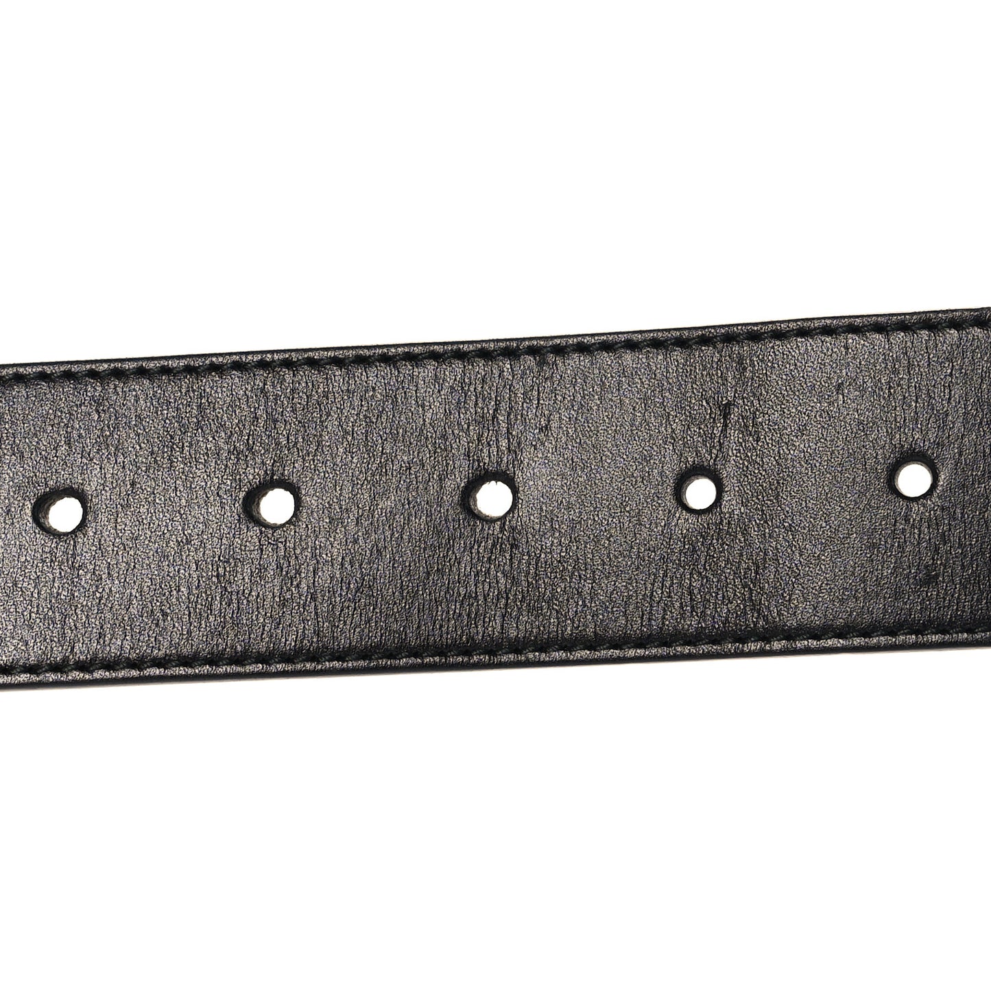 Nylon Calfskin Double G Web 40mm Belt 85 34 Blue Red Black