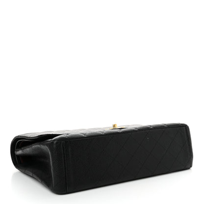 Chanel Caviar Quilted Maxi Double Flap Black 4 of 14