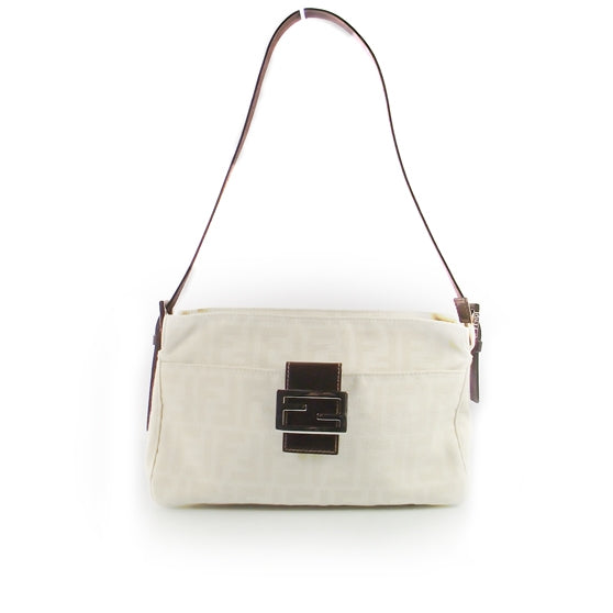 Fendi Zucca Baguette Ivory 1 of 11