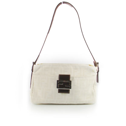 Fendi Zucca Baguette Ivory 1 of 11