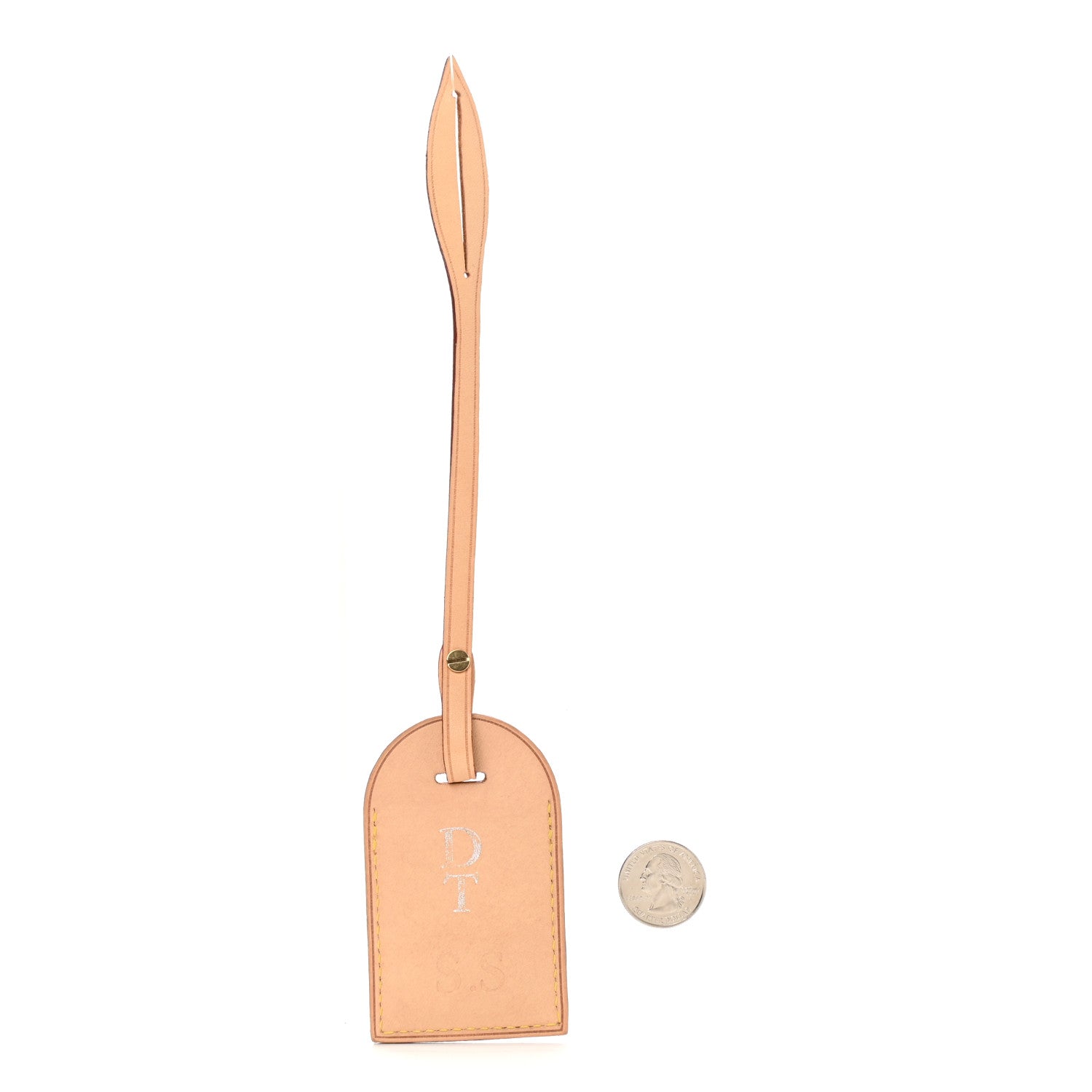 Louis Vuitton Vachetta Luggage Tag 2 of 9