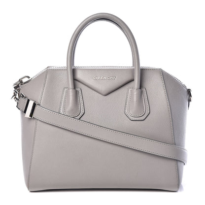 Givenchy Sugar Goatskin Small Antigona Pearl Grey 1 of 13