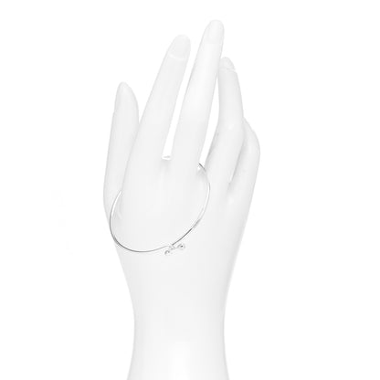 Tiffany Sterling Silver Hook Bangle Bracelet 2 of 4