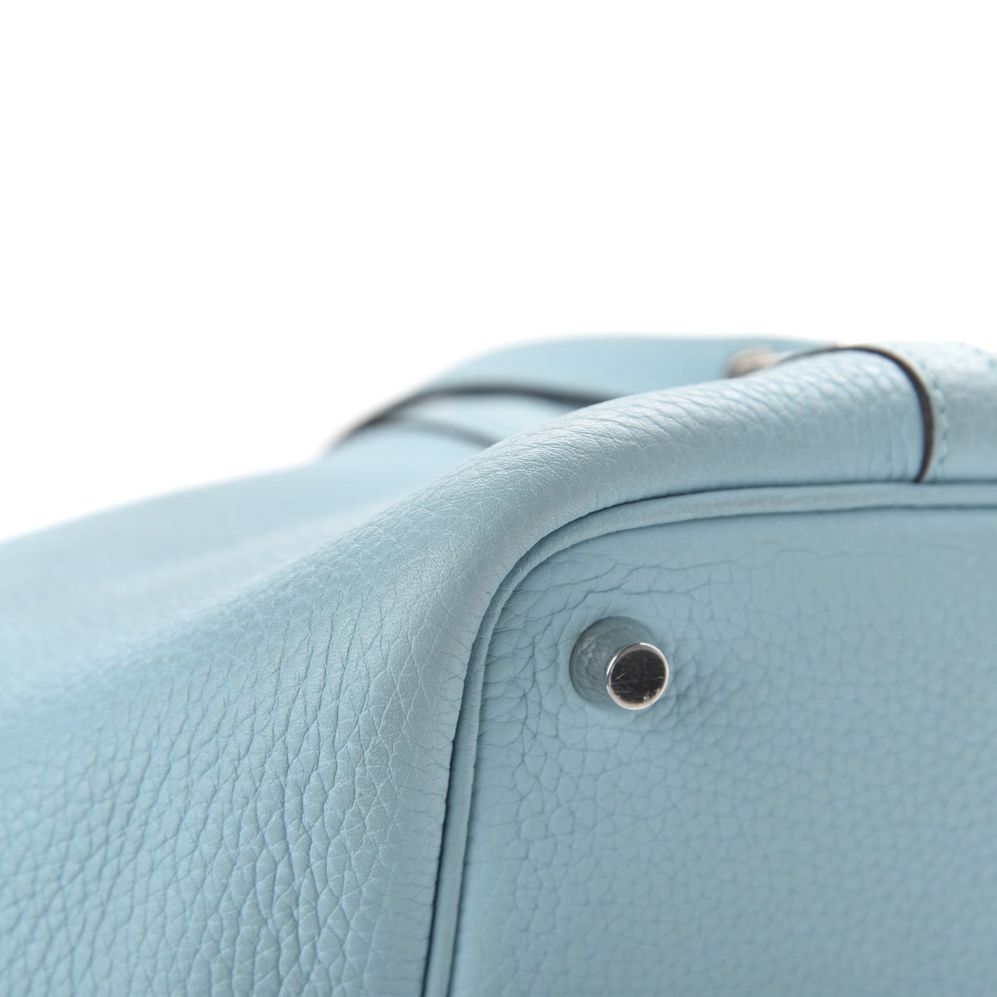 Taurillon Clemence Picotin Lock 18 PM Bleu Atoll