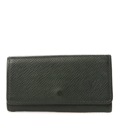 Louis Vuitton Taiga 4 Key Multicles Holder Epicea 1 of 6