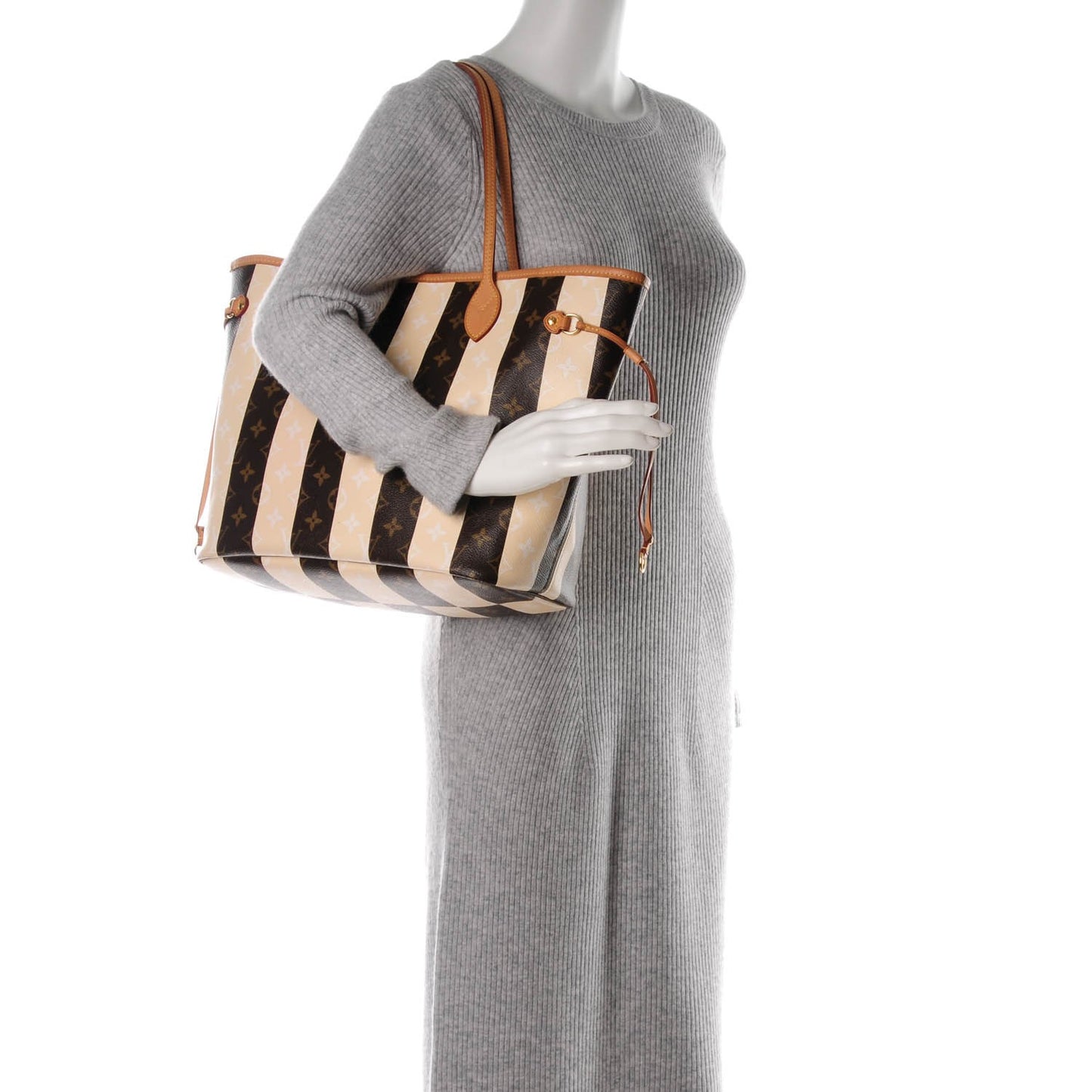 Monogram Rayures Neverfull MM