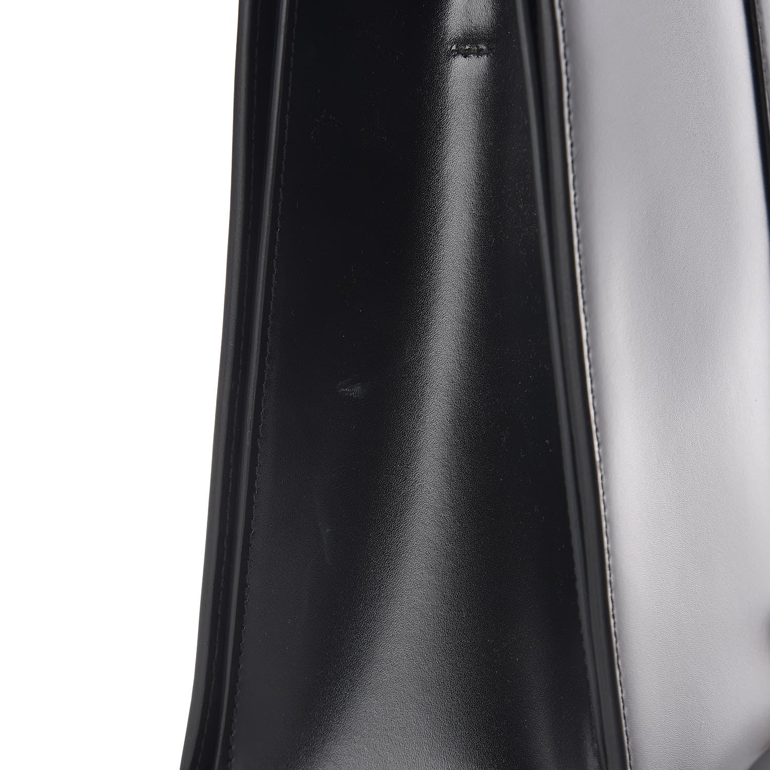 Balenciaga Shiny Box Calfskin Hourglass Tote Black 12 of 12
