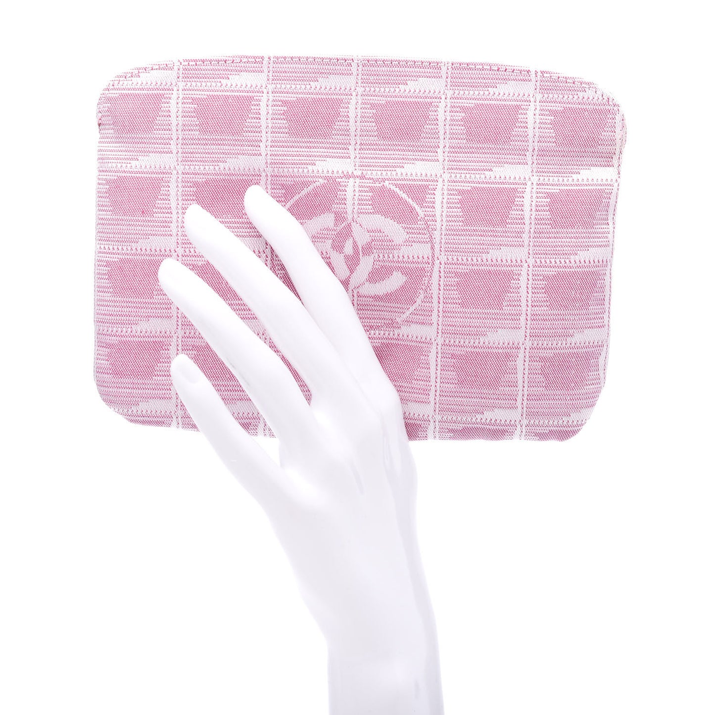 Nylon Travel Pouch Pink