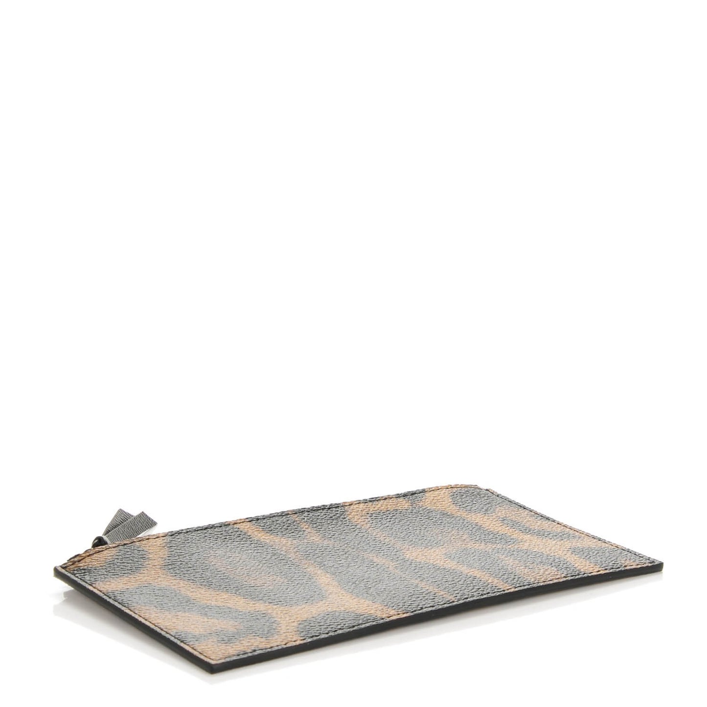 Monogram Animal Print Felicie Chain Wallet Zippered Insert