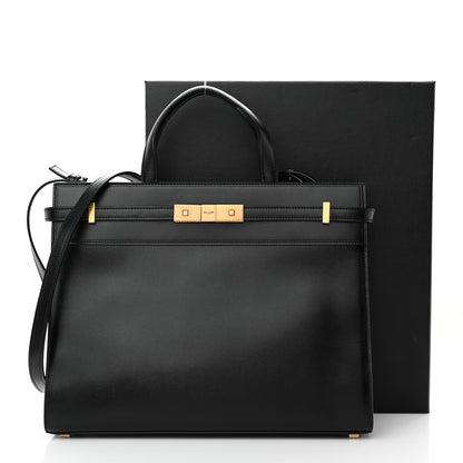 Saint Laurent Calfskin Small Manhattan Shopper Tote Black 12 of 12