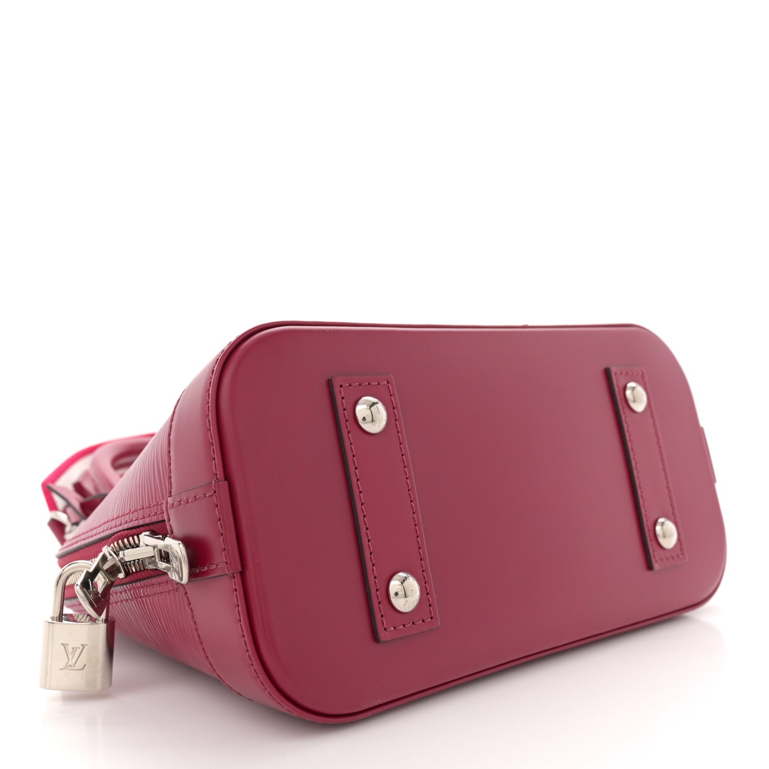 Louis Vuitton Epi Jacquard Alma BB Raspberry 4 of 10