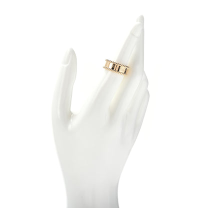 Van Cleef & Arpels 18K Yellow Gold Perlee Signature Ring 52 6 2 of 5