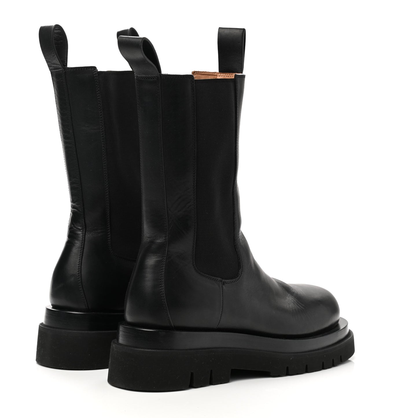 Calfskin The Lug Chelsea 55mm Boots 40.5 Black