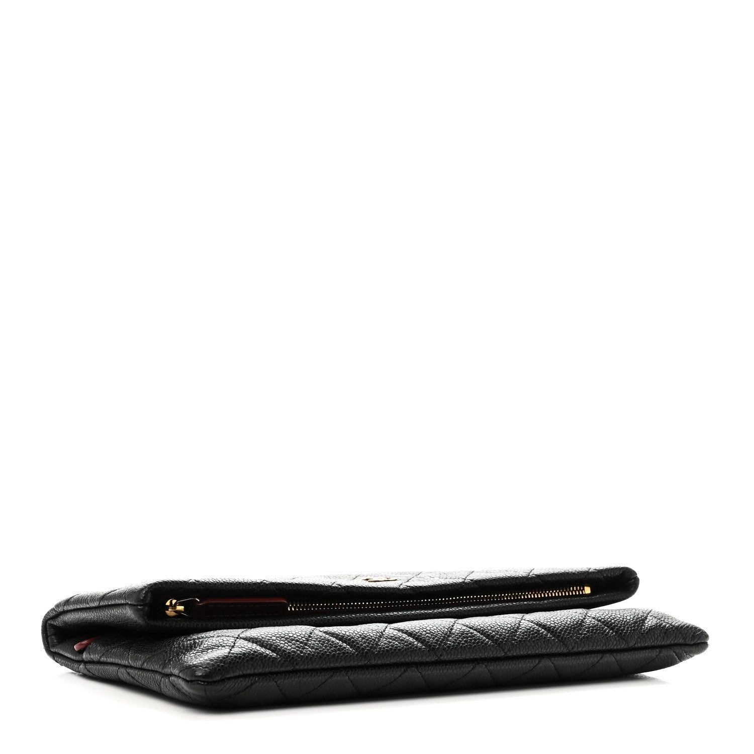 Chanel Caviar Quilted CC Beauty Clutch Black 4 of 11