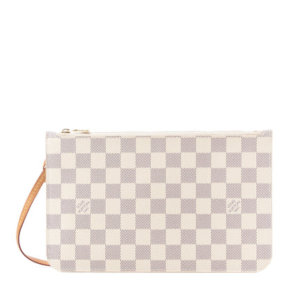 Louis Vuitton Damier Azur Neverfull MM GM Pochette 1 of 8