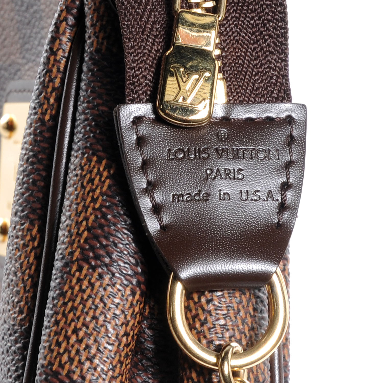 Louis Vuitton Damier Ebene Eva Clutch 8 of 8