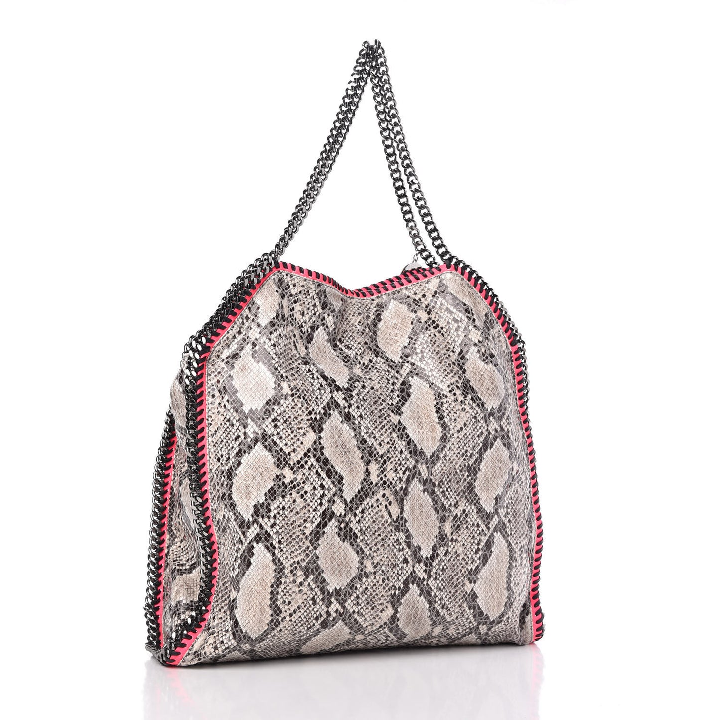 Eco Python Big Falabella Tote Grey