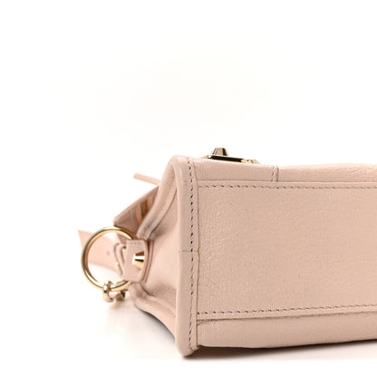 Balenciaga Chevre Gold Metallic Edge Hardware Mini City Rose Aubepine Bois de Rose 10 of 11