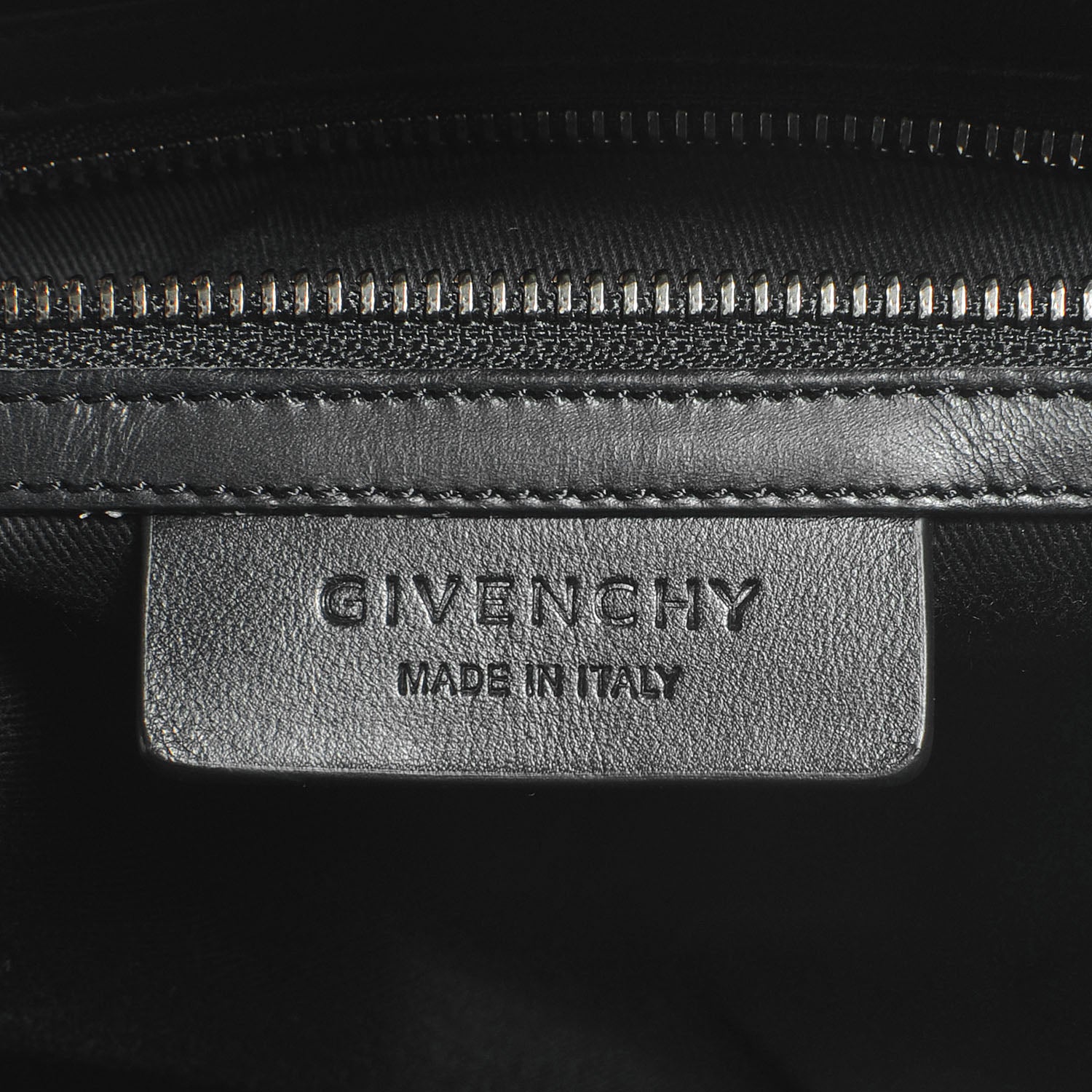 Givenchy Shiny Lord Calfskin Medium Antigona Black 7 of 11