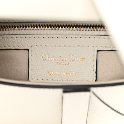 Christian Dior Grained Calfskin Saddle Bag White 6 of 11