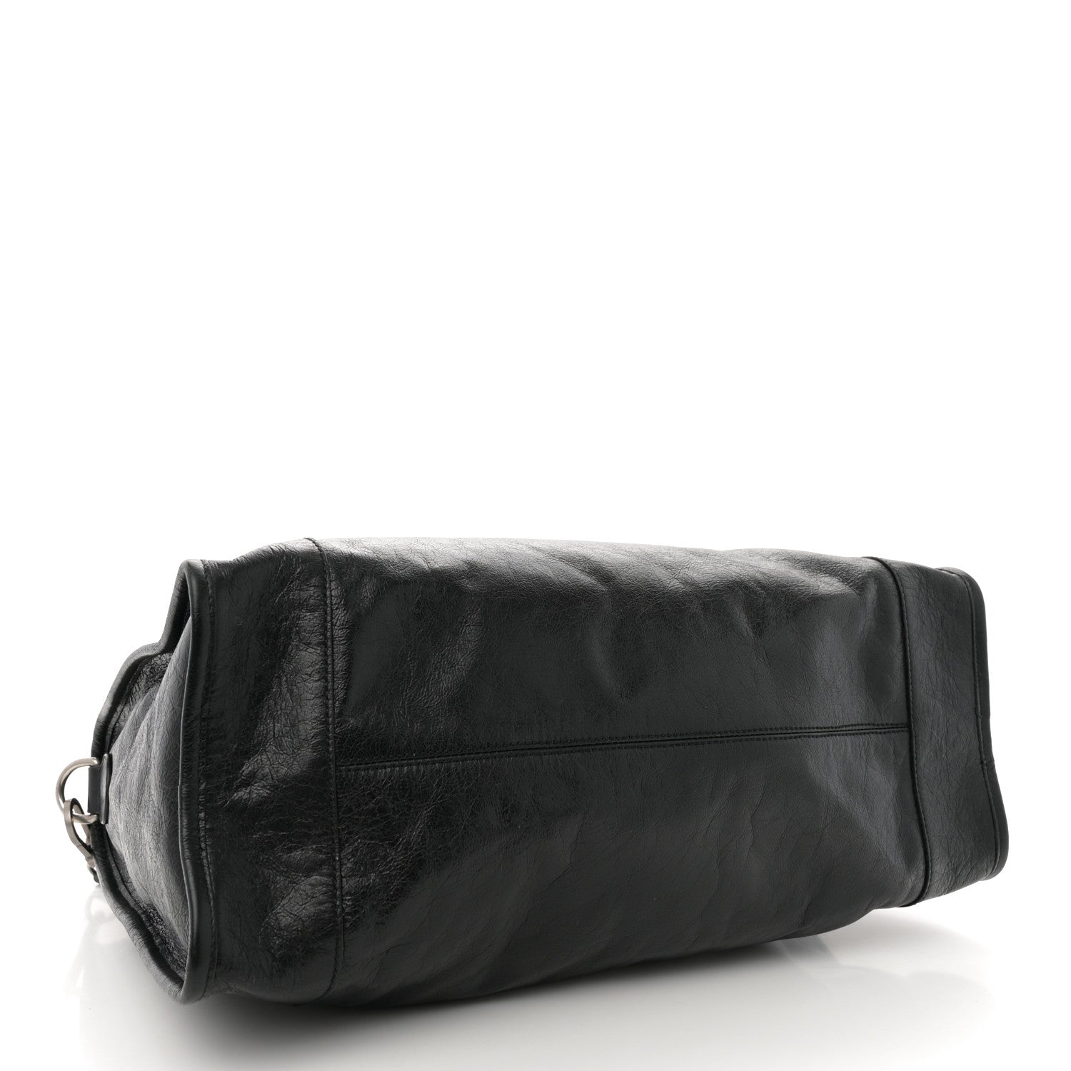 Gucci Fluffy Calfskin Morpheus Weekender Duffle Black 4 of 10