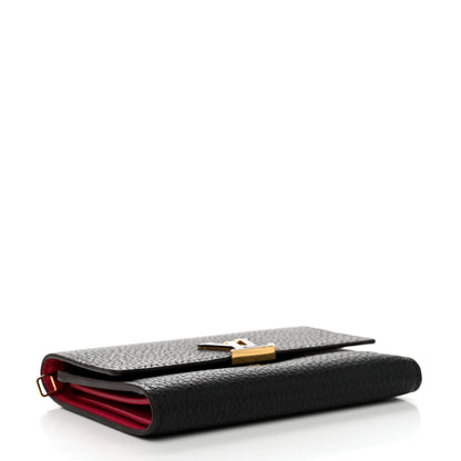 Louis Vuitton Taurillon Capucines Compact Wallet Black 4 of 10