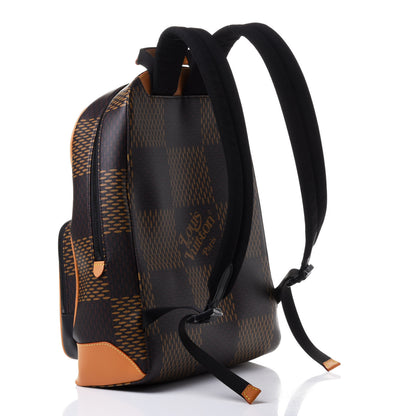 Louis Vuitton X NIGO Giant Damier Ebene Monogram Campus Backpack 2 of 4