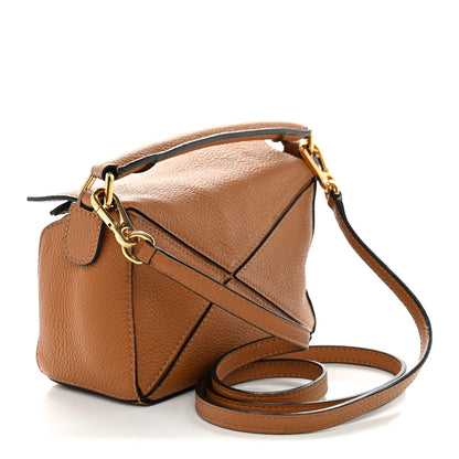 Loewe Calfskin Mini Puzzle Bag Tan 3 of 11