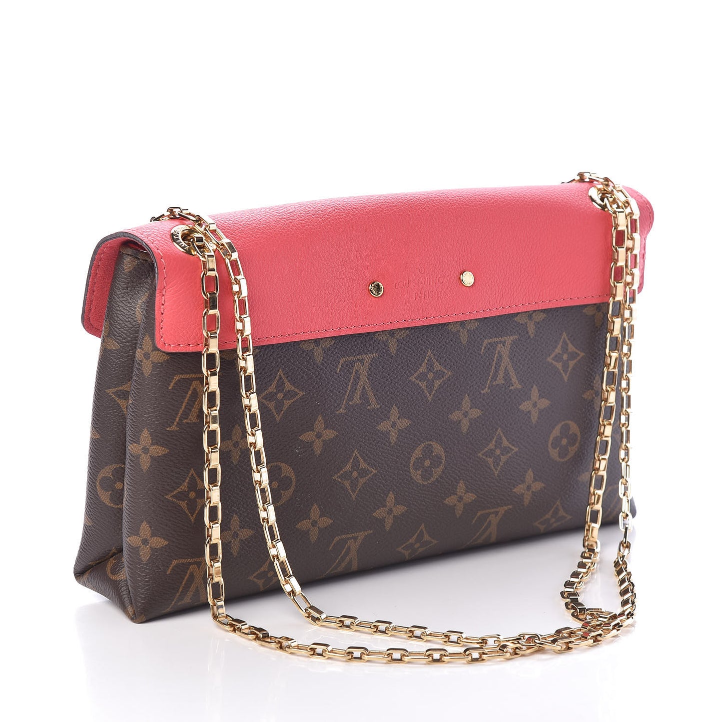 Monogram Pallas Chain Rose Litchi