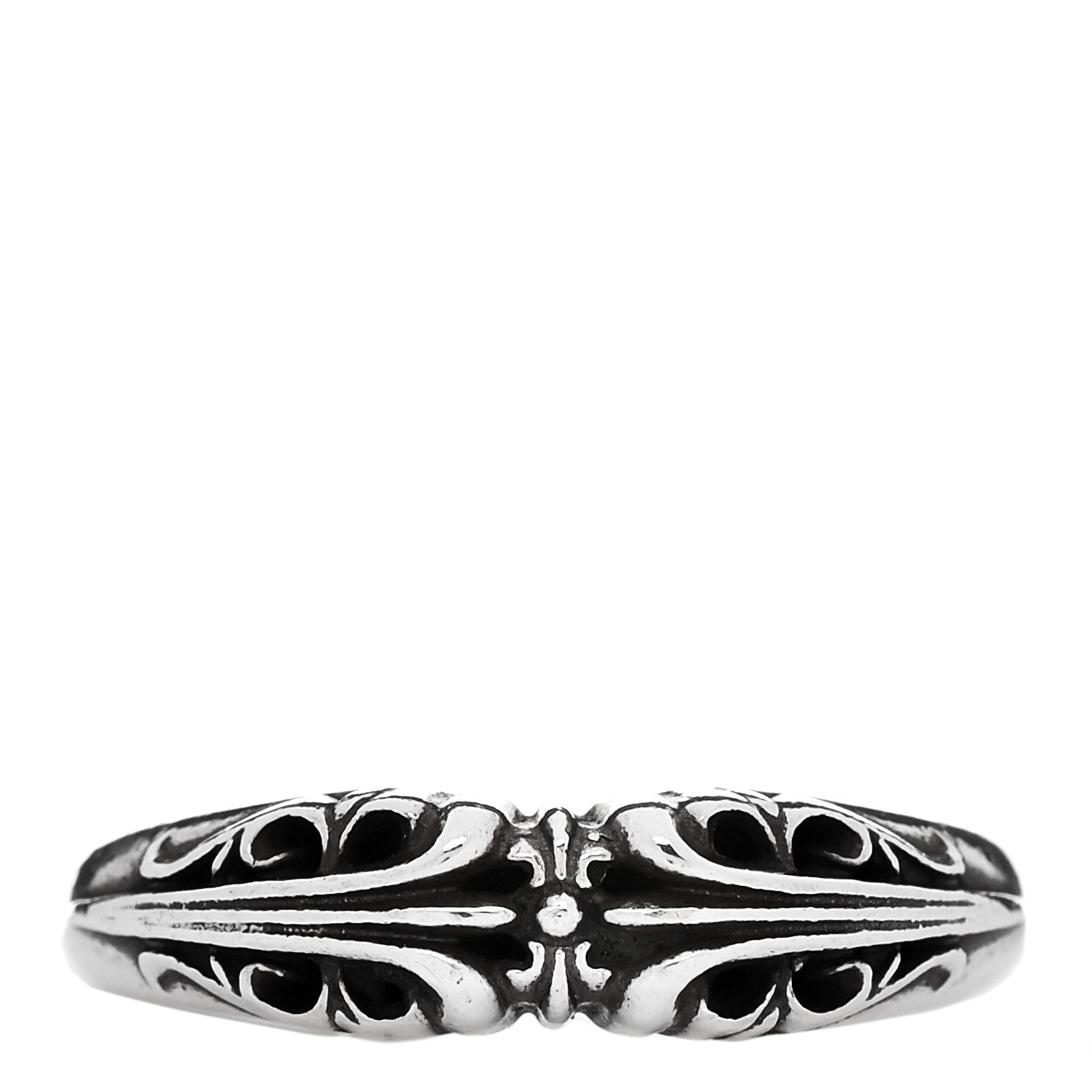 Chrome Hearts Baby Floral Cross Ring 44 3 1 of 5