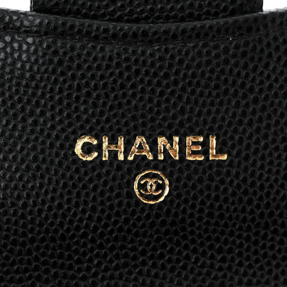 Chanel Caviar Quilted Mini Chain Belt Bag Black 6 of 12