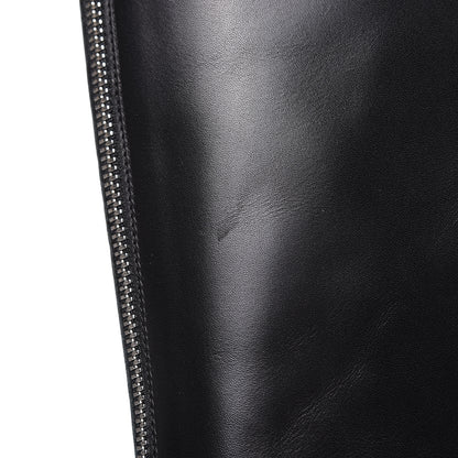 Hermes Calfskin Knee High Riding Boots 38 Black 8 of 8