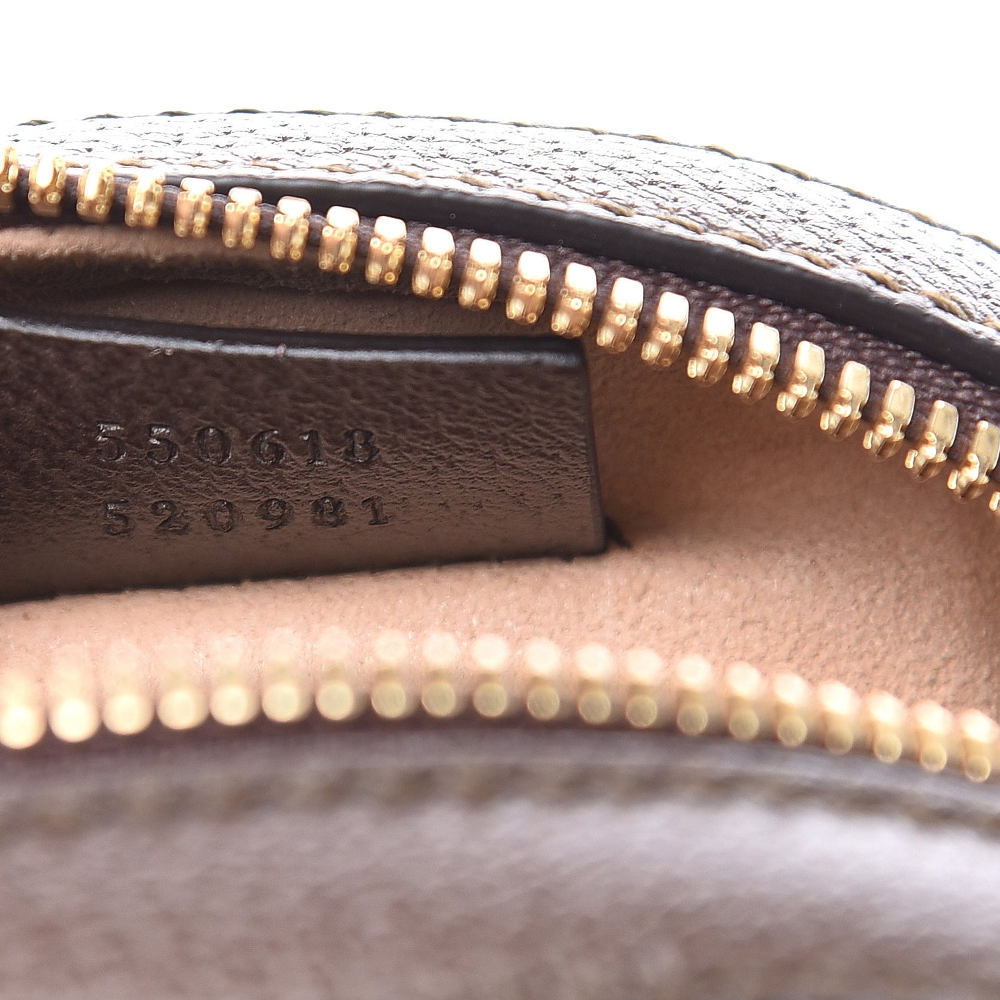 GG Supreme Monogram Web Mini Ophidia Round Shoulder Bag Brown