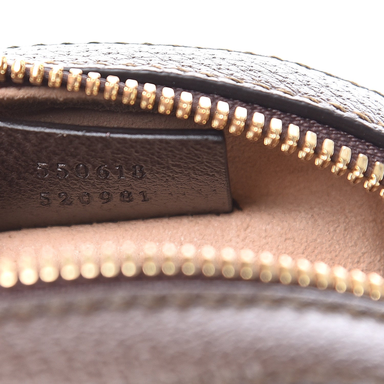 Gucci GG Supreme Monogram Web Mini Ophidia Round Shoulder Bag Brown 7 of 12