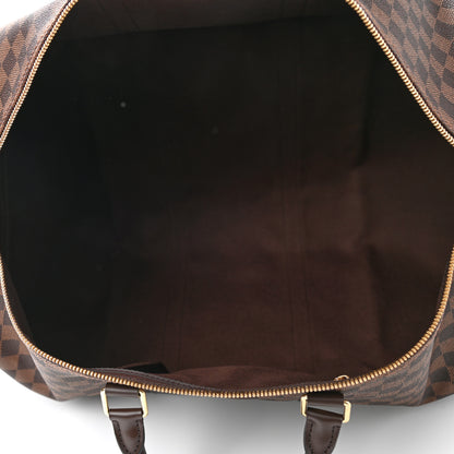 Louis Vuitton Damier Ebene Keepall Bandouliere 55 5 of 9