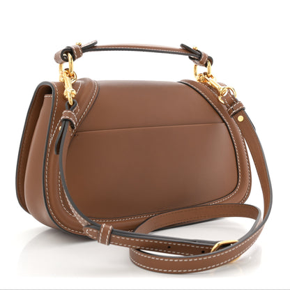 Gucci Roxy Calfskin Medium Blondie Top Handle Bag Brown 3 of 10