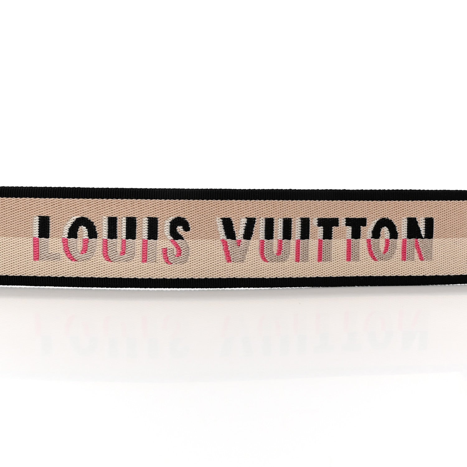 Louis Vuitton Jacquard Diane Shoulder Strap Black 3 of 6