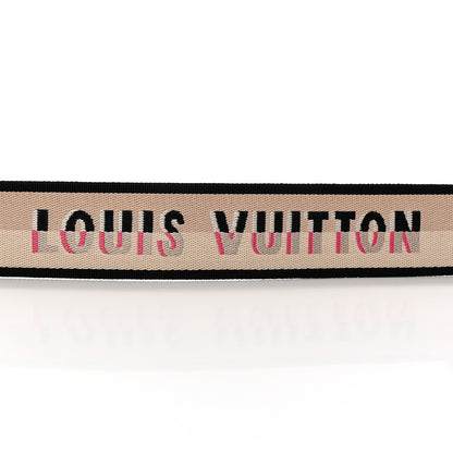 Louis Vuitton Jacquard Diane Shoulder Strap Black 3 of 6