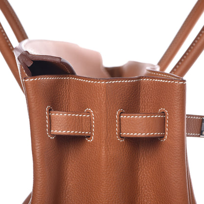 Hermes Natural Barenia Faubourg Birkin 35 Fauve 10 of 38