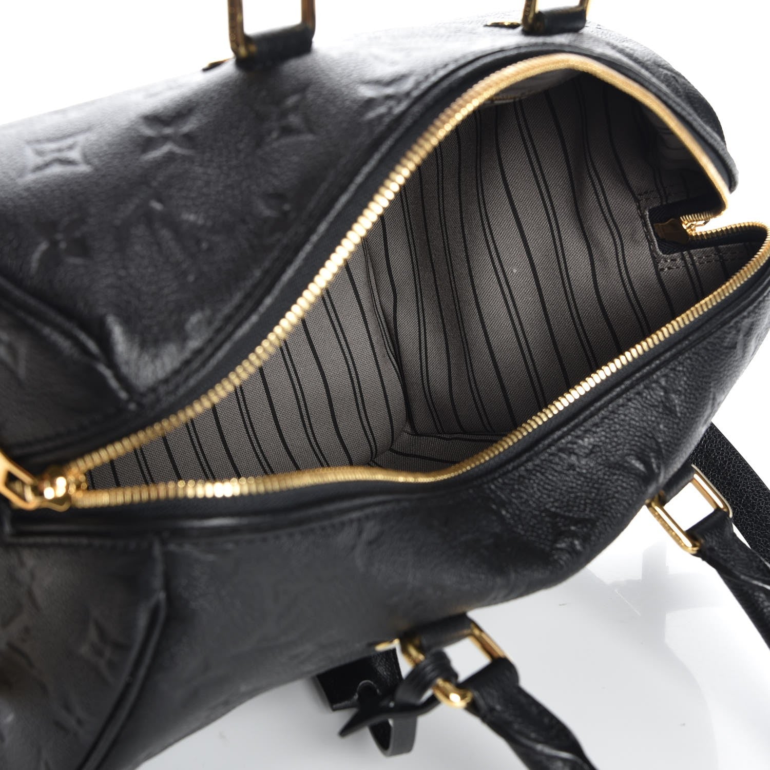 Louis Vuitton Empreinte Speedy Bandouliere 30 Black 6 of 8