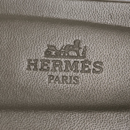 Hermes Suede Goatskin Oran Sandals 39.5 Rose Du Desert 8 of 9
