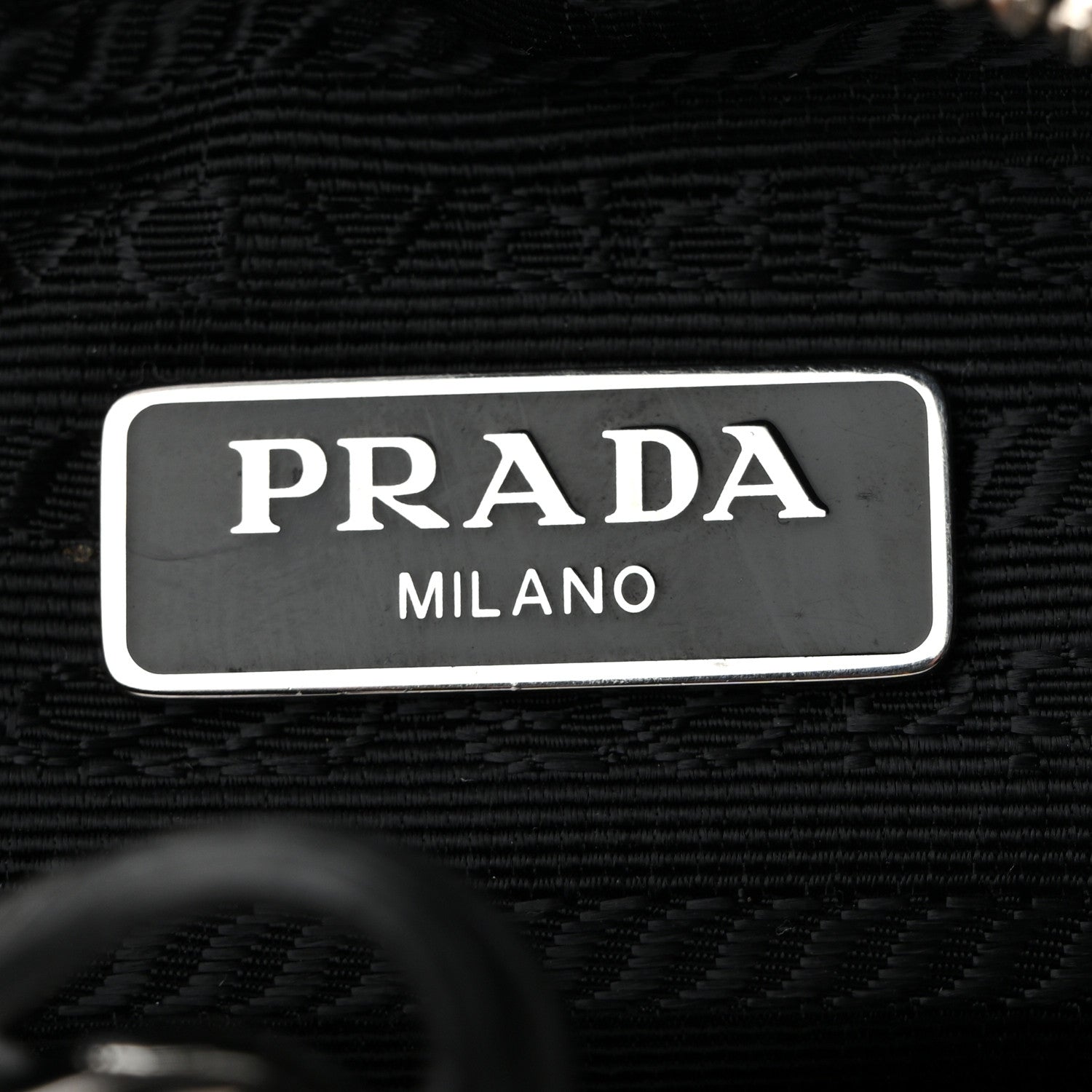 Prada Nylon Re-Edition 2005 Shoulder Bag Black 6 of 12