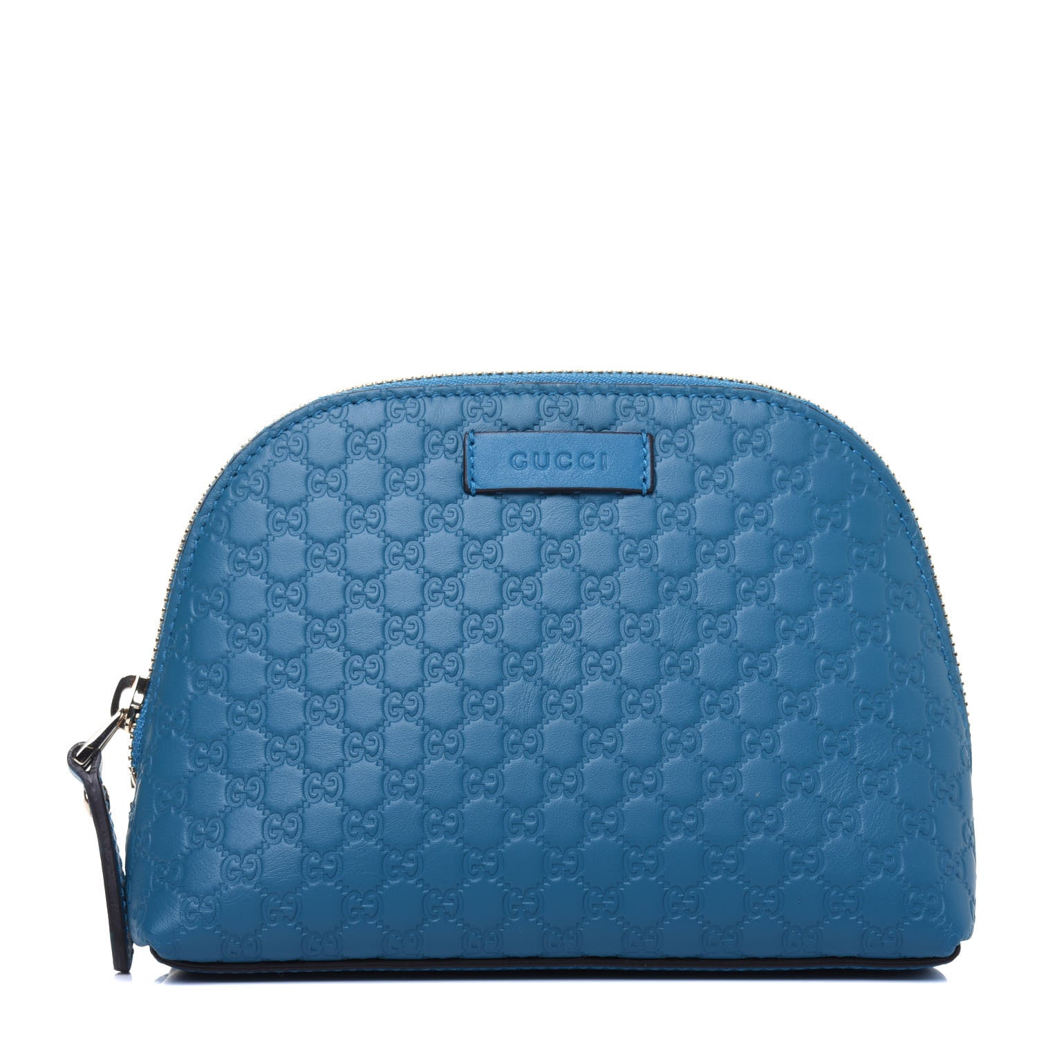 Gucci Microguccissima GG Cosmetic Case Deep Cobalt 1 of 15