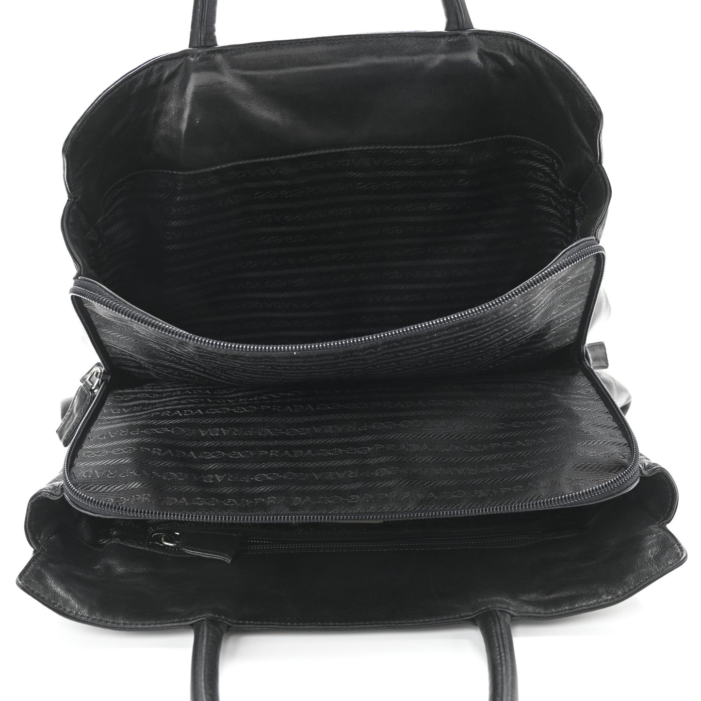 Nappa Sport Tote Black