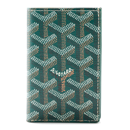 Goyard Goyardine Saint Pierre Card Holder Green 1 of 8